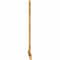 Ekena Millwork Portland Rough Sawn Timber Gable Bracket, Western Red Cedar, 108"W x 63"H x 2"D x 4"F, 14/12 Pitch GBW108X63X0204POR00RWR - alternate 3